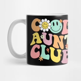 Groovy Cool Aunts Club Auntie Funny Best Aunt Ever Mug